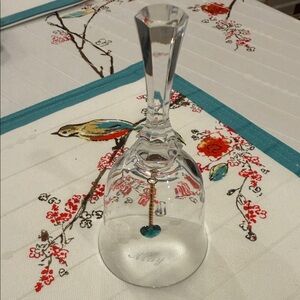 Vintage Month of May Glass Bell